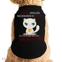 Coffee Spelled Backwards EEFOC Doggie Tank thumb 0