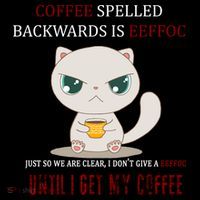Coffee Spelled Backwards EEFOC Backpack thumb 2