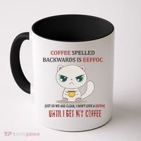 Coffee Spelled Backwards EEFOC Coffee Mug thumb 0