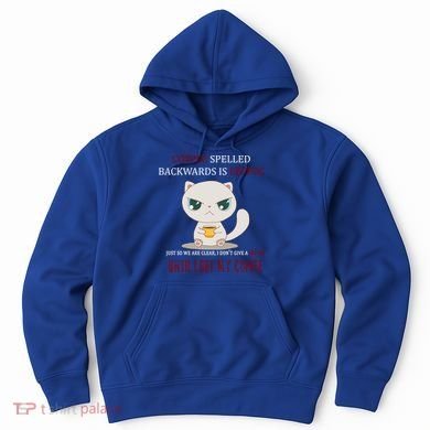 Coffee Spelled Backwards EEFOC Hoodie