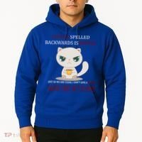 Coffee Spelled Backwards EEFOC Hoodie thumb 2
