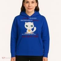 Coffee Spelled Backwards EEFOC Hoodie thumb 5