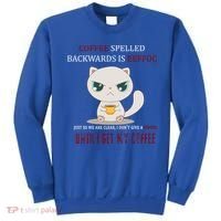 Coffee Spelled Backwards EEFOC Sweatshirt thumb 0