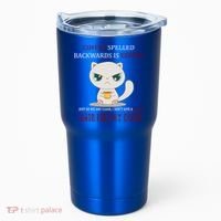 Coffee Spelled Backwards EEFOC Tumbler thumb 0