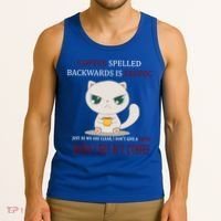 Coffee Spelled Backwards EEFOC Tank Top thumb 3