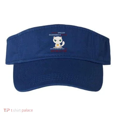 Coffee Spelled Backwards EEFOC Visor