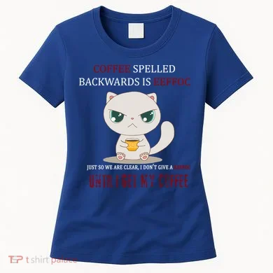 Coffee Spelled Backwards EEFOC Women's T-Shirt