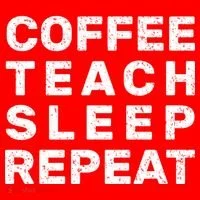 Coffee Teach Sleep Repeat Toddler T-Shirt thumb 4