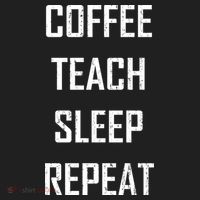 Coffee Teach Sleep Repeat Funny Teacher Women's Sweatshirt thumb 2