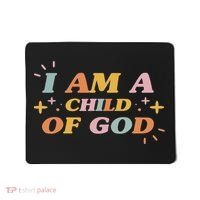 Child Of God Christian Cross Bible Religious Mousepad thumb 0