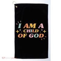 Child Of God Christian Cross Bible Religious Golf Towel thumb 0
