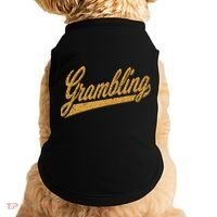City Of Grambling La Varsity Script Sports Jersey Style Doggie Tank thumb 0