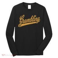 City Of Grambling La Varsity Script Sports Jersey Style Long Sleeve Shirt thumb 0