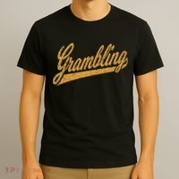 City Of Grambling La Varsity Script Sports Jersey Style T-Shirt thumb 3