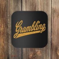 City Of Grambling La Varsity Script Sports Jersey Style Coaster thumb 0