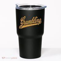 City Of Grambling La Varsity Script Sports Jersey Style Tumbler thumb 0