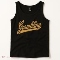 City Of Grambling La Varsity Script Sports Jersey Style Tank Top thumb 2