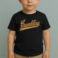 City Of Grambling La Varsity Script Sports Jersey Style Toddler T-Shirt thumb 2