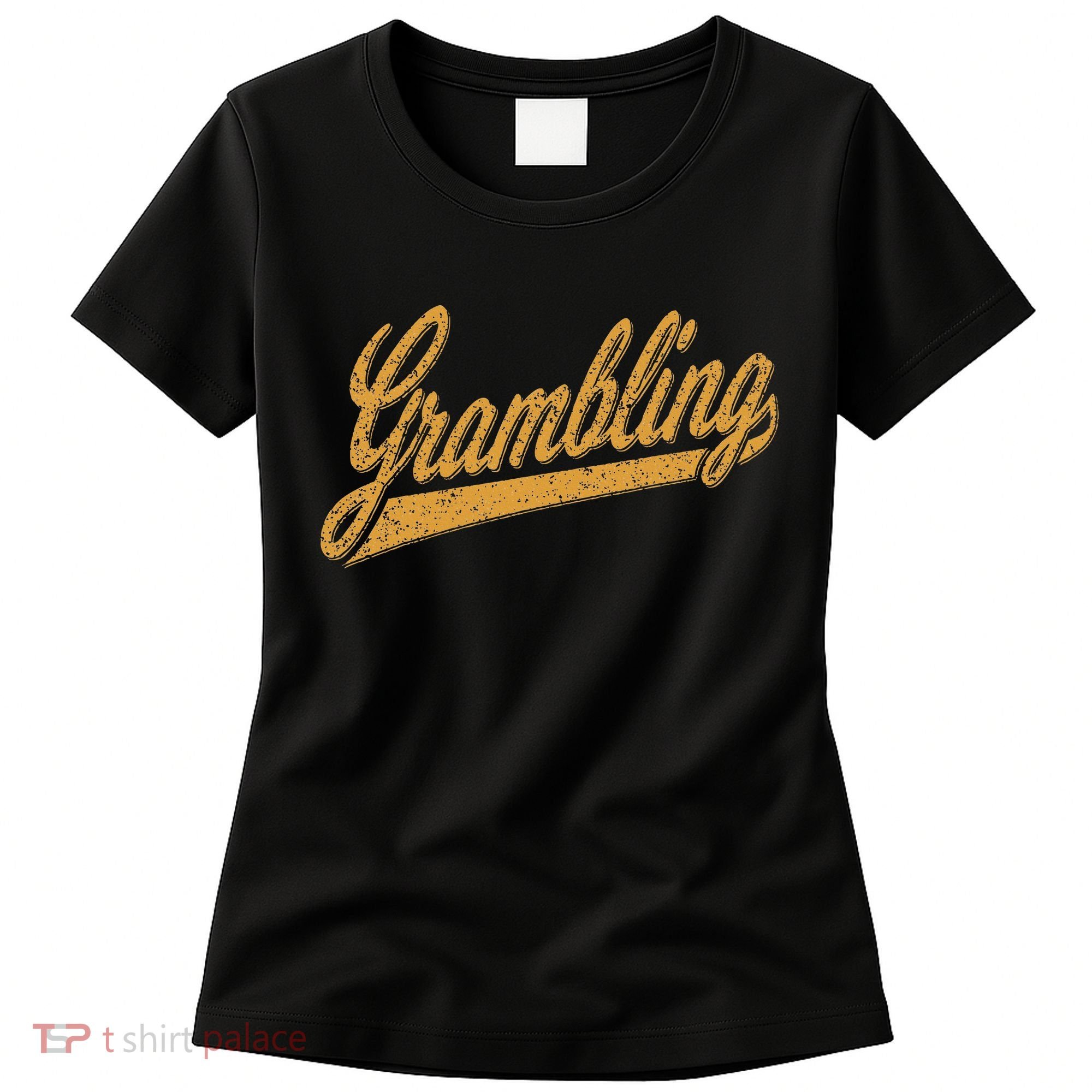 City Of Grambling La Varsity Script Sports Jersey Style Women's T-Shirt