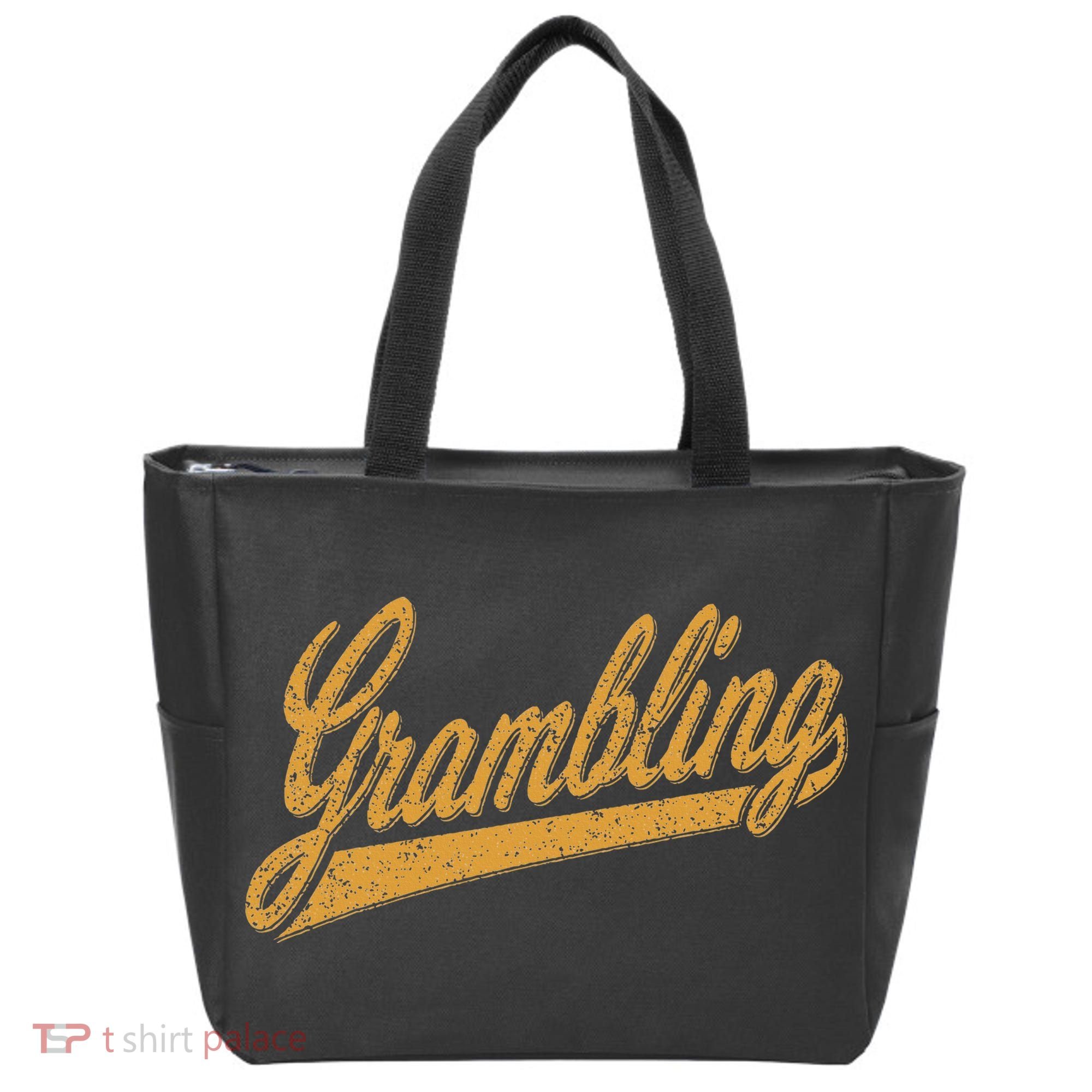 City Of Grambling La Varsity Script Sports Jersey Style Tote Bag