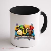 Camp Out Getting Smore Of Jesus. A Cool Summer!! Coffee Mug thumb 1