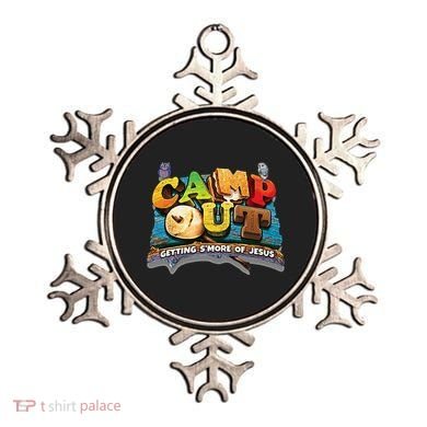 Camp Out Getting Smore Of Jesus. A Cool Summer!! Ornament