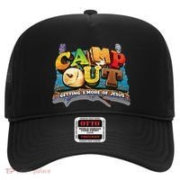 Camp Out Getting Smore Of Jesus. A Cool Summer!! Hat thumb 0