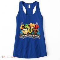 Camp Out Getting Smore Of Jesus. A Cool Summer!! Women's Tank Top thumb 0