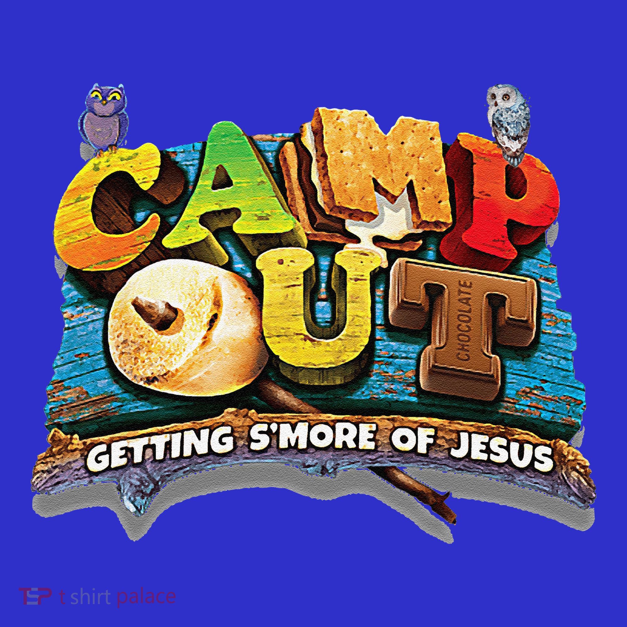 Camp Out Getting Smore Of Jesus. A Cool Summer!! Visor