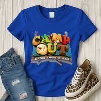 Camp Out Getting Smore Of Jesus. A Cool Summer!! Women's T-Shirt thumb 3