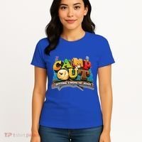 Camp Out Getting Smore Of Jesus. A Cool Summer!! Women's T-Shirt thumb 4