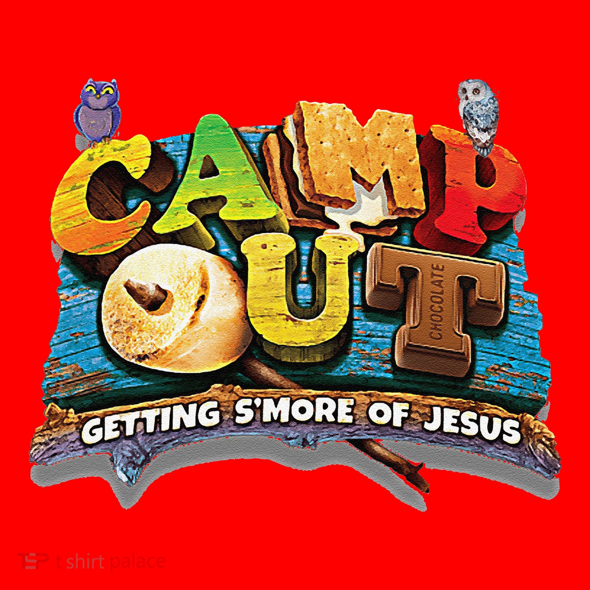 Camp Out Getting Smore Of Jesus. A Cool Summer!! Santa Hat
