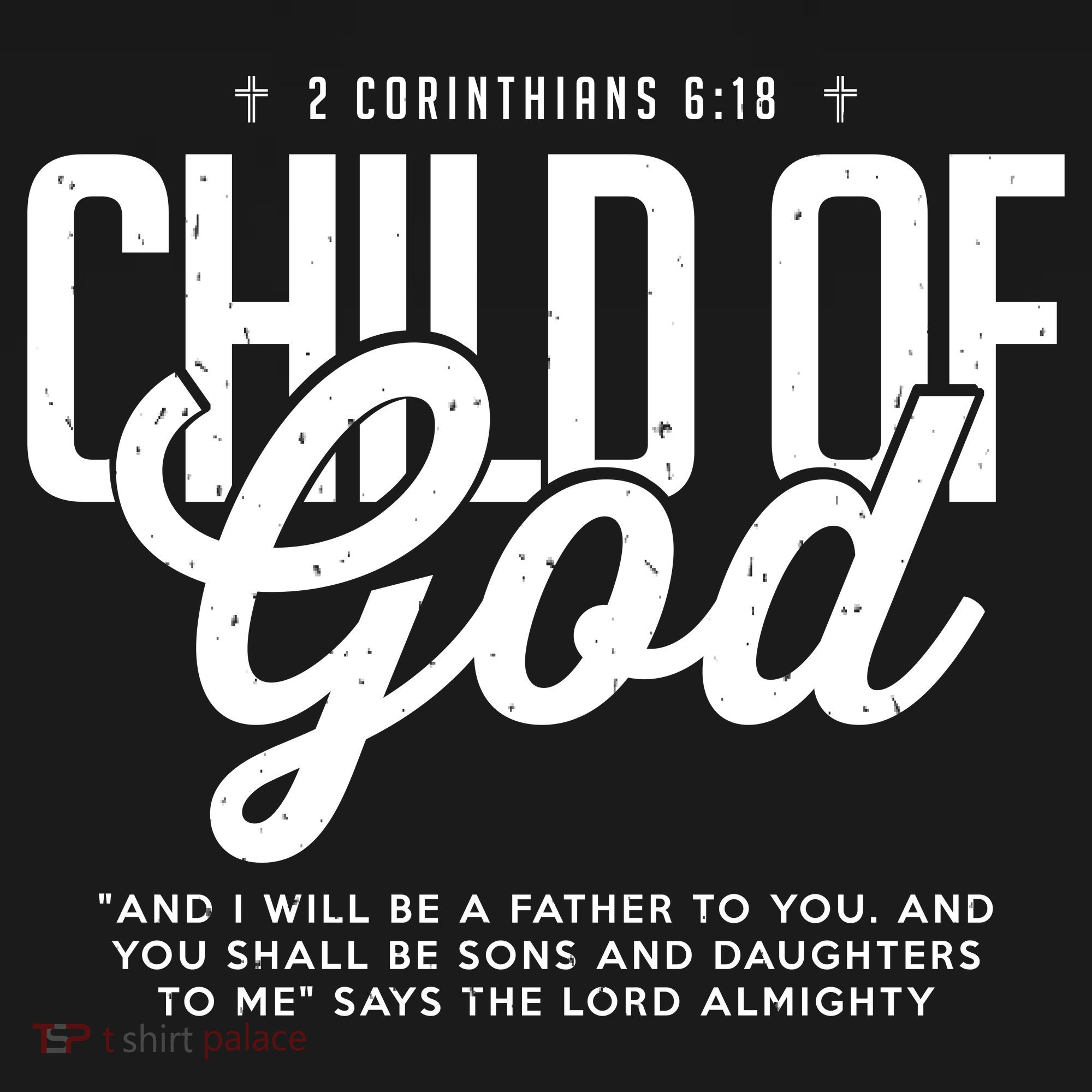 Child Of God – Inspirational Christian Faith Coaster