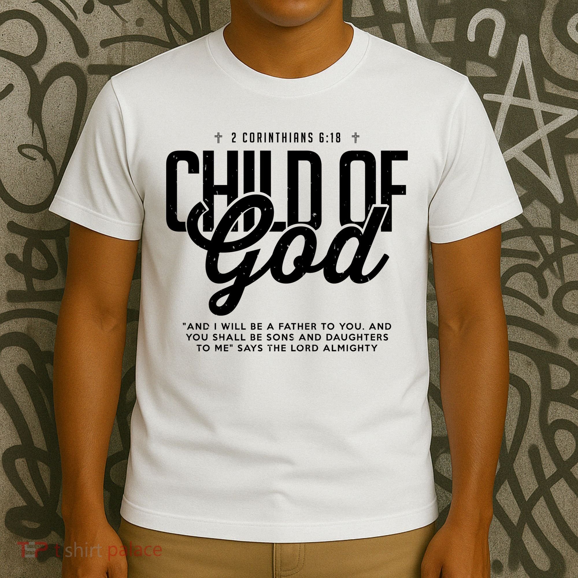Child Of God – Inspirational Christian Faith T-Shirt