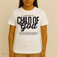 Child Of God – Inspirational Christian Faith T-Shirt thumb 4