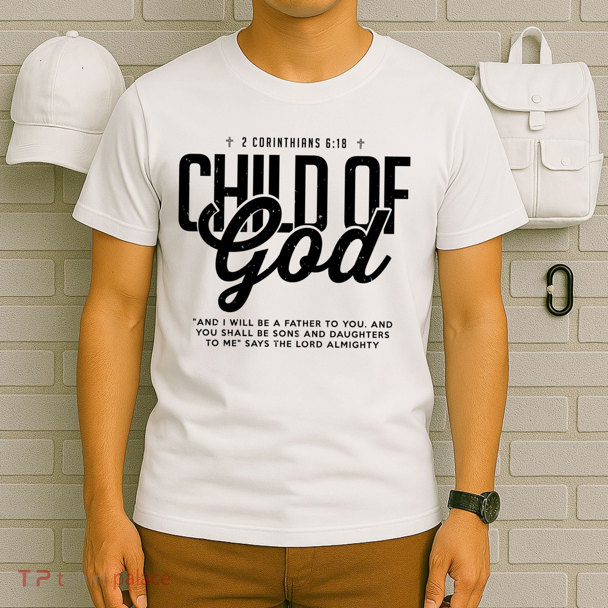 Child Of God – Inspirational Christian Faith T-Shirt