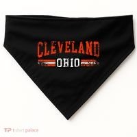 Cleveland Ohio Gift USA-Made Doggie Bandana thumb 0