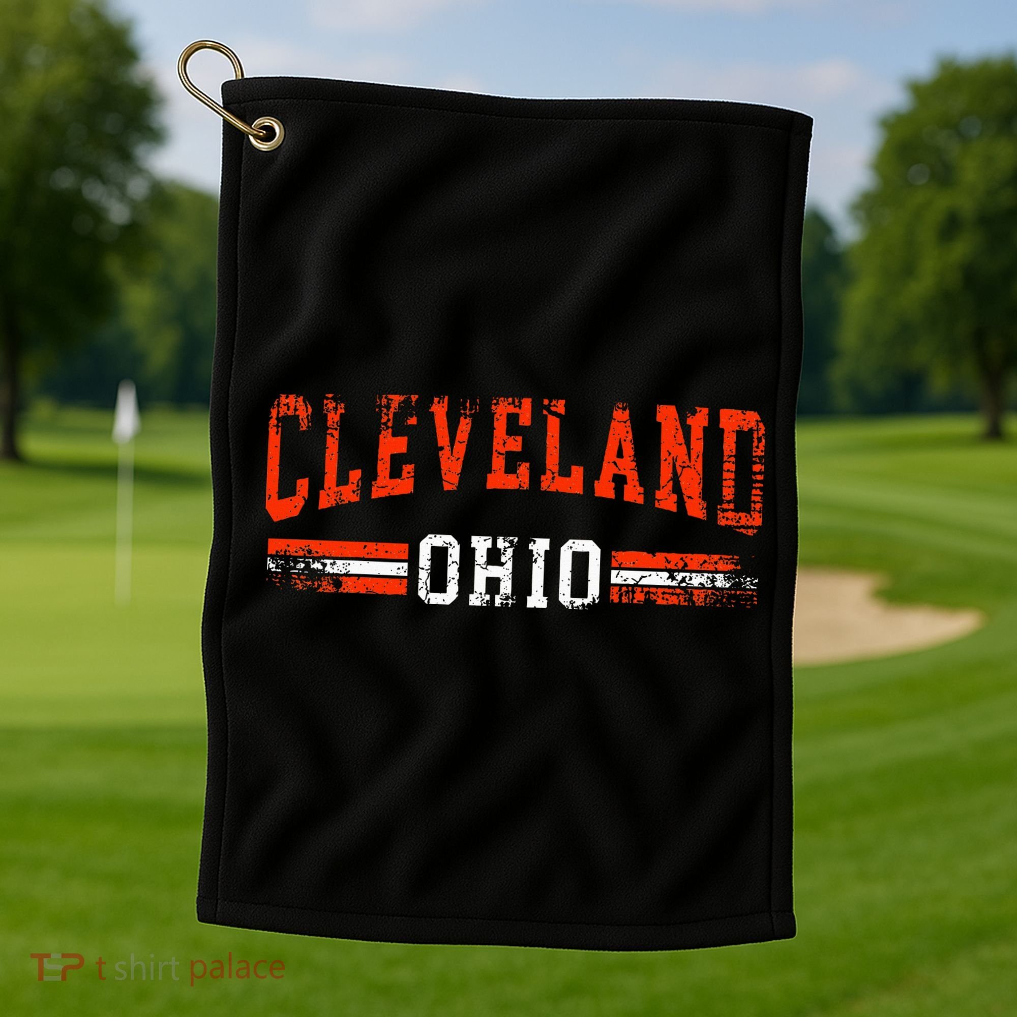 Cleveland Ohio Gift Golf Towel