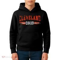 Cleveland Ohio Gift Kids Hoodie thumb 4