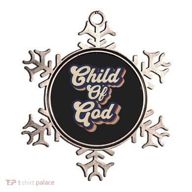 Child Of God Retro Religious Christian Design Ornament