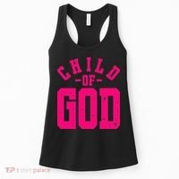 Child Of God Christian Faith Inspirational Bold Hot Women's Tank Top thumb 0