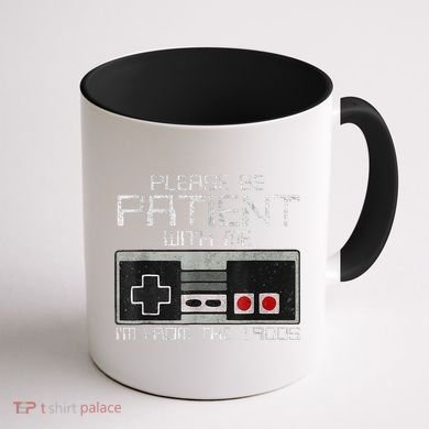 Cute Old Gamer Please Be Patient With Me Im From The 1900s Gift Coffee Mug back