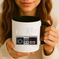 Cute Old Gamer Please Be Patient With Me Im From The 1900s Gift Coffee Mug thumb 3