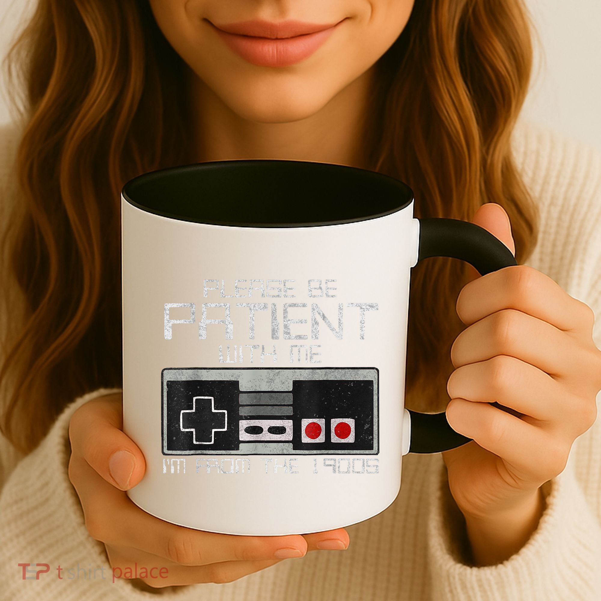 Cute Old Gamer Please Be Patient With Me Im From The 1900s Gift Coffee Mug
