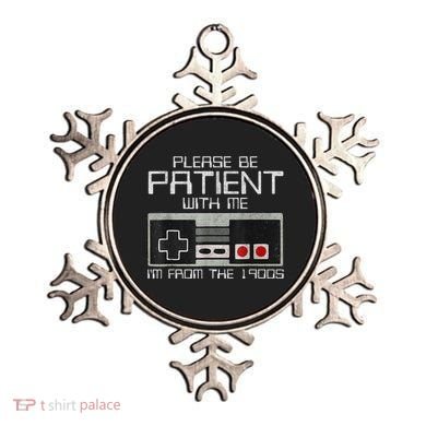 Cute Old Gamer Please Be Patient With Me Im From The 1900s Gift Ornament