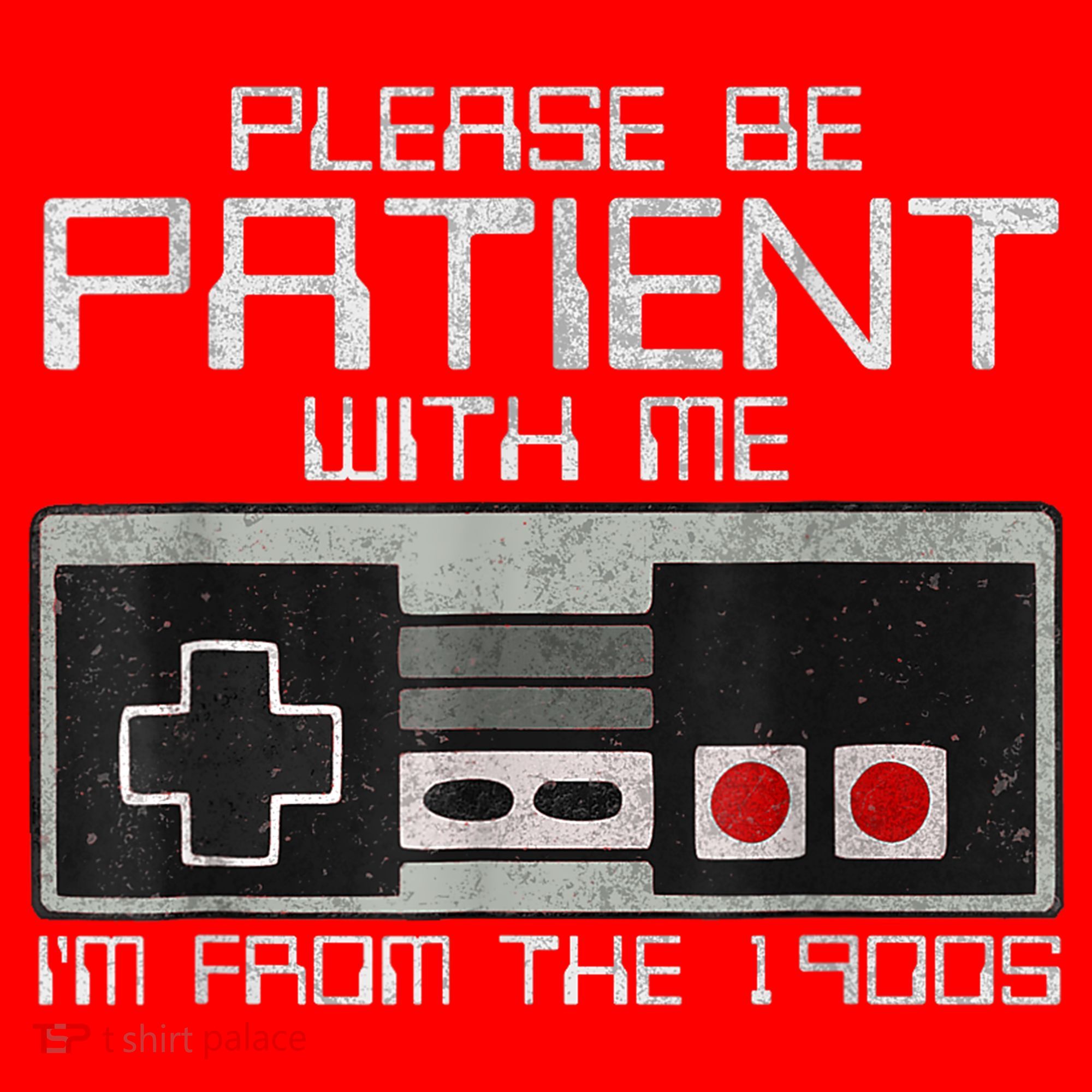 Cute Old Gamer Please Be Patient With Me Im From The 1900s Gift Santa Hat