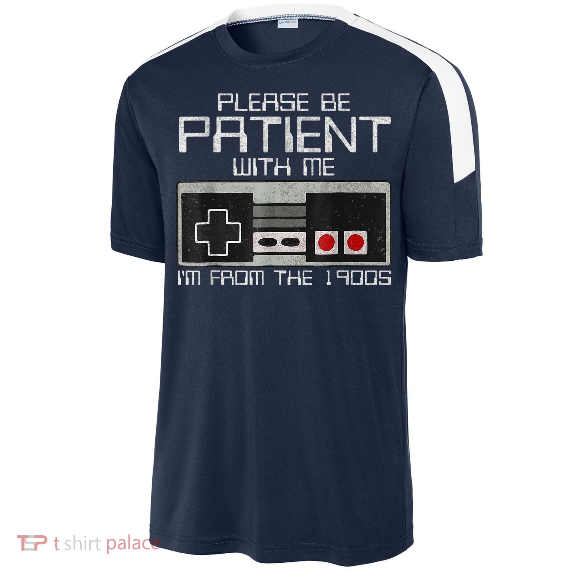 Cute Old Gamer Please Be Patient With Me Im From The 1900s Gift Sport-Tek Competitor United Soccer Jersey