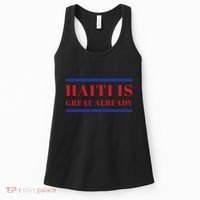 Conan O’Brien Haiti Is Great Already Women's Tank Top thumb 0