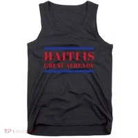 Conan O’Brien Haiti Is Great Already Tank Top thumb 0