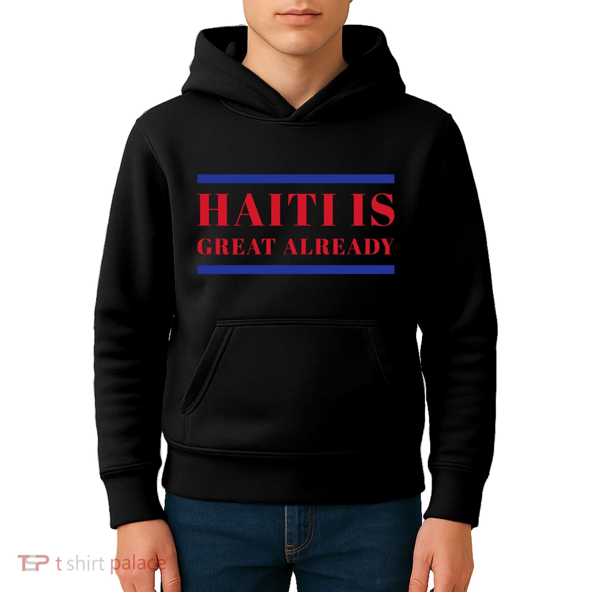 Conan O’Brien Haiti Is Great Already Kids Hoodie